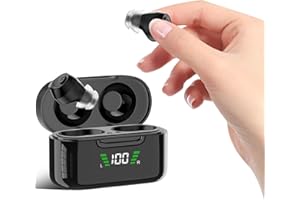 IDE11 Hearing Aid, Hearing aids for seniors Rechargeable Bluetooth Hearing Aid for Mild to Moderate Hearing Loss Seniors