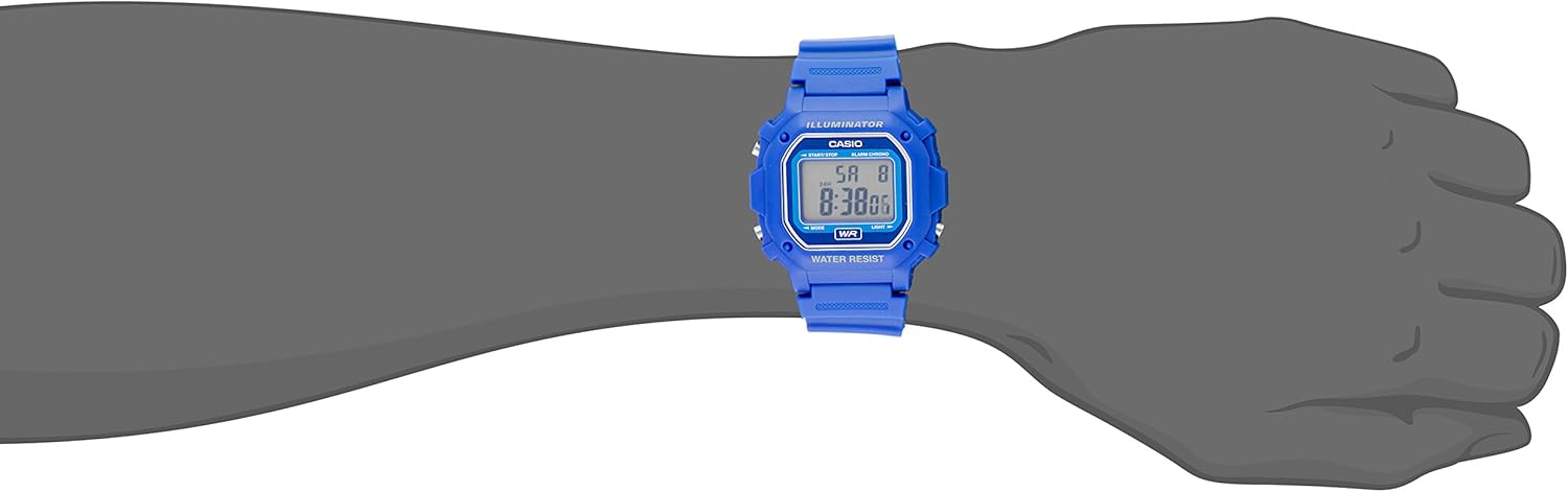 casio f108wh water resistant