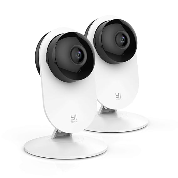 YI Überwachungskamera WLAN IP Kamera 1080P Sicherheitskamera Nachtsicht Bewegungsmelder 2-Wege-Audio für Home Baby Haustier M