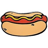 Kolorspun Hot Dog Food Enamel Lapel Pin