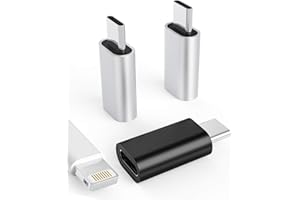 3Pack Lightning Female to USB-C Male Adapter,Type Charging for Galaxy S20 Ultra Z Flip Note S10 S9 Plus 5XL Compatible with C