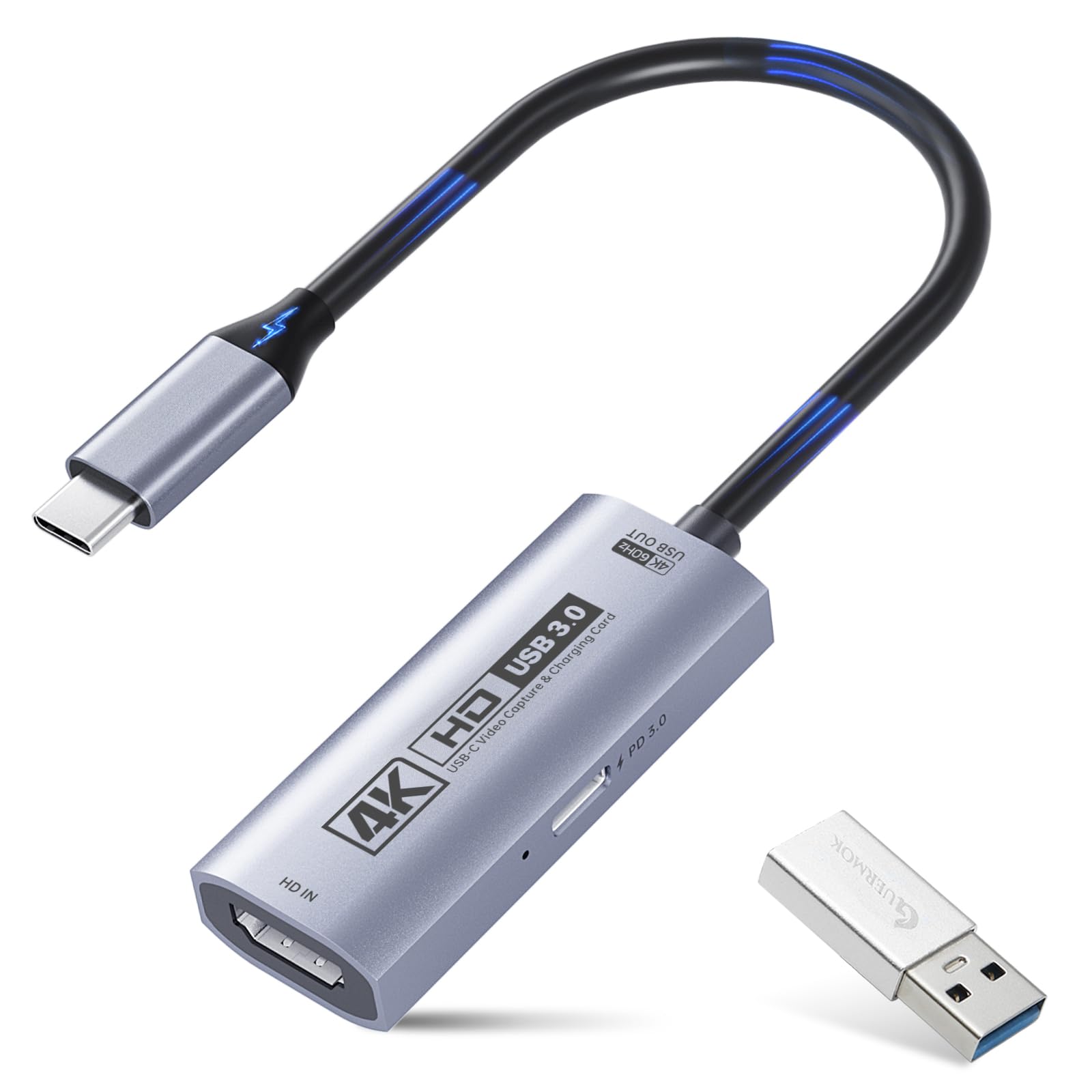 Hub USB C PD 100W Docking Station USB C a HDMI 4K@30 Hz con Porte Hub USB C PD 100W Docking Station USB C a HDMI 4K@30 Hz con Porte