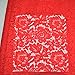 KENLACE 5Yards 1.5 m width Nigerian laces Fabric African Cord Laces Fabrics Guipure Cord Lace Fabric For Wedding Dress (Red)