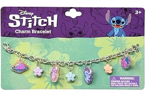 DISNEY STITCH Stitch Bracelet | Stitch Disney Charm Bracelet | Stitch and Angel Jewelry for Kids & Teens