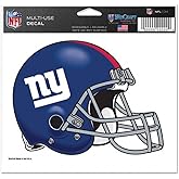 WinCraft New York Giants Team Logo 5"x6" NFL Helmet Decal