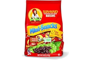 Natural California Raisins, Mini-Snack Packs