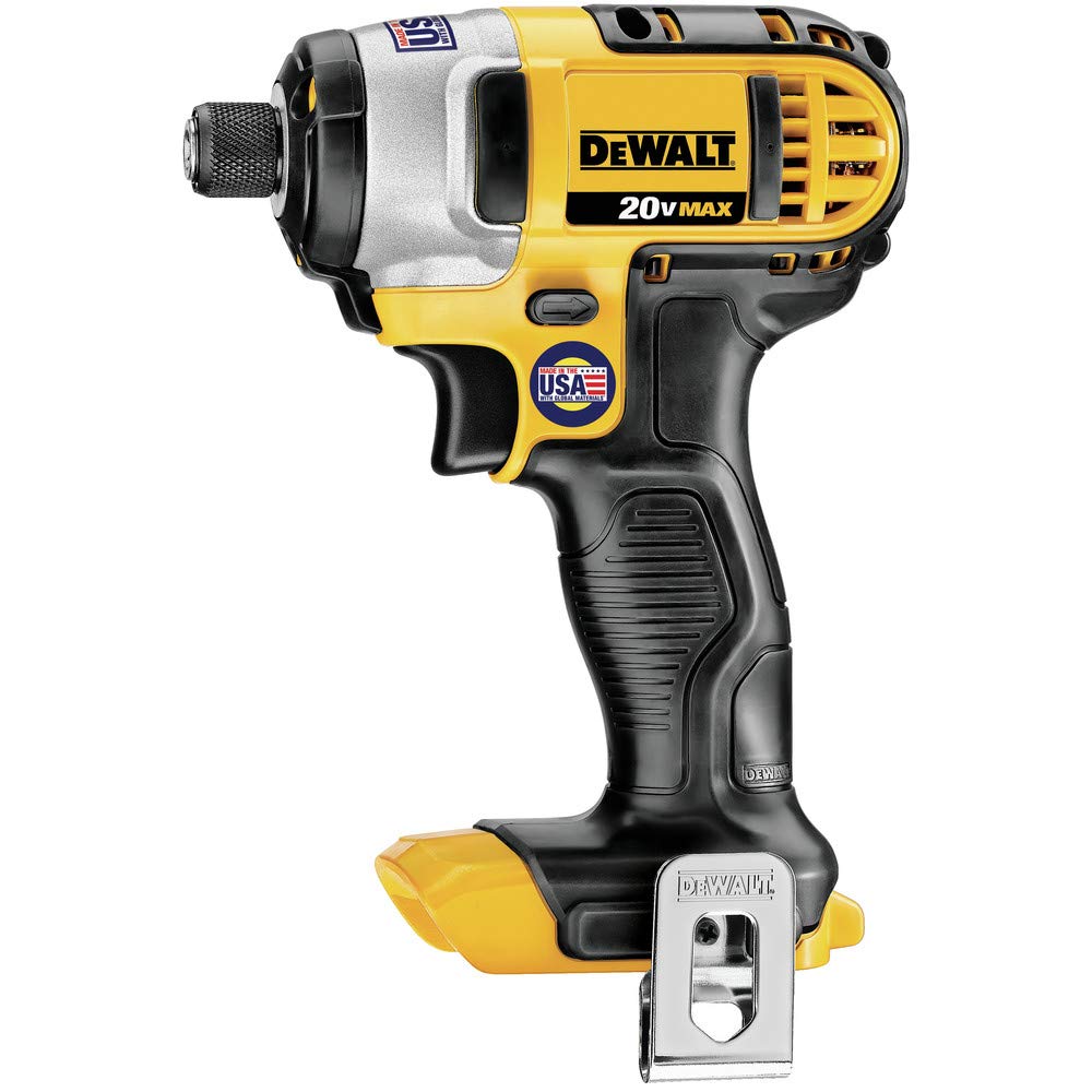 Photo 1 of DEWALT 20V MAX* Impact Driver, 1/4-Inch, Tool Only (DCF885B), Yellow