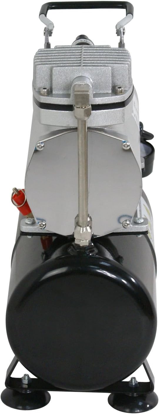 ZENY Pro 1/5 HP Airbrush Air Compressor Airbrushing Kit w/ 3L Tank and 6FT Hose Multipurpose for Spraying Cake Decorating Tattoo Nail Craft Painting: Arts, Crafts & Sewing