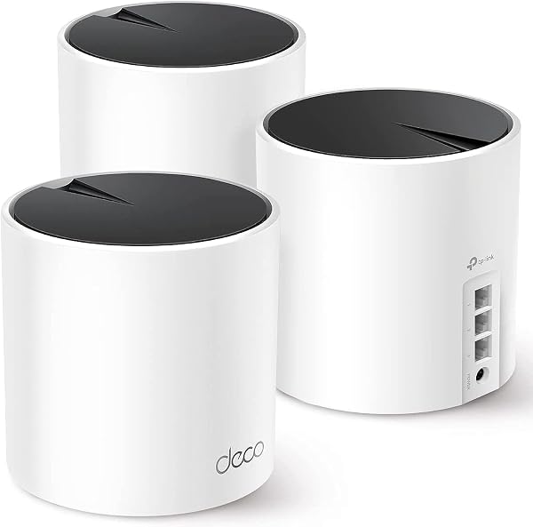 TP-Link Deco X55 AX3000 WiFi 6 Mesh System - Covers up to 6500 Sq.Ft, Replaces Wireless Router and Extender, 3 Gigabit Ports
