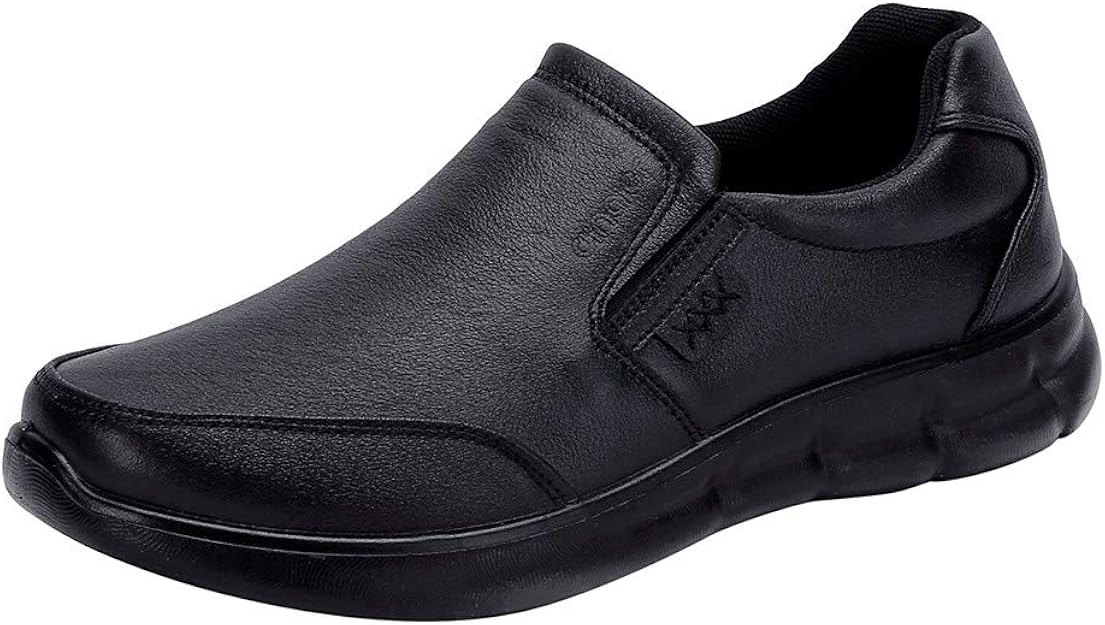 Kinlene Mens SlipOn Business Leather Shoes Leisure Solid