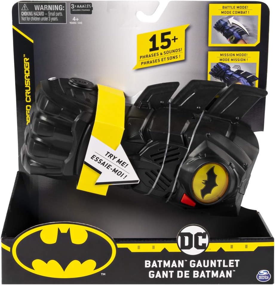 DC Comics Batman Electronic Glove (BIZAK 61927806), Assorted Colour/Model
