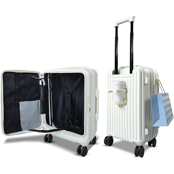 Amazon.com | Coolife Luggage PC+ABS Hardshell Suitcase with TSA