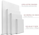 Zenacolor Canvas for Painting Set of 28 Multi Sizes 13x18 to 30x40 cm view 3