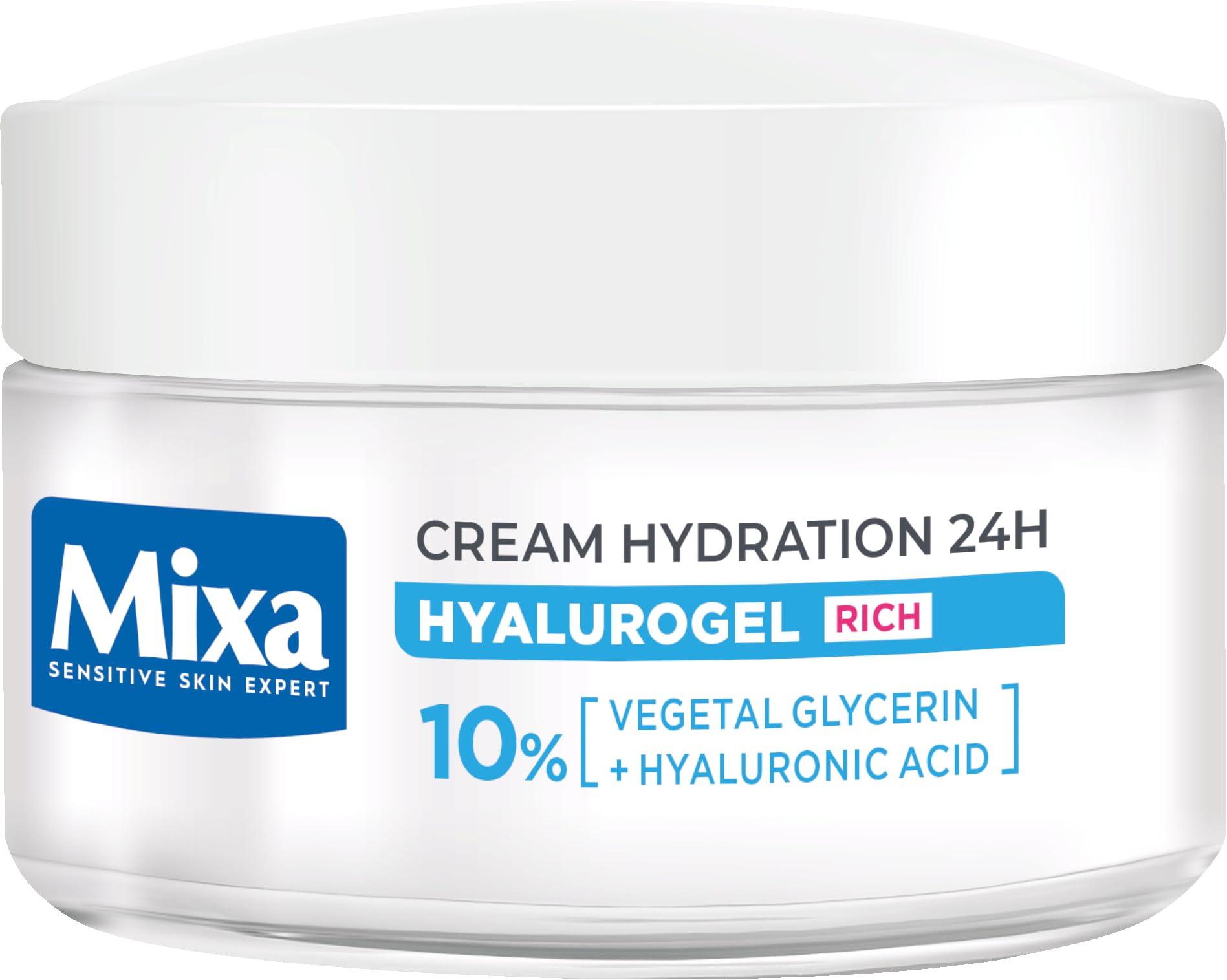 MIXA Hyalurogel Rich MOISTURISING iv Cream sensitive skin dehydrated 50ml