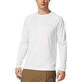 baleaf Men's Sun Protection Shirts UV SPF UPF 50+ Long Sleeve Rash Guard Fishing Running Quick Dry Lightweight