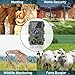 FHDCAM Trail Game Camera 1080P HD Waterproof Scouting Camera, 120°Wide Angle PIR Sensor Motion Activated Night Vision Hunting Camera for Wildlife & Home - New Version