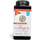 New You. Theory_Verisol Collagen Supplement with Biotin and Antioxidants, 345 Tablets, Concentrated Effect for Skin Elasticity and Wrinkle Reduction;Concentrated; 3 Tablets a Day;115 Days Supply