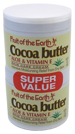 fruit of the earth cocoa butter aloe & vitamin e skin care cream