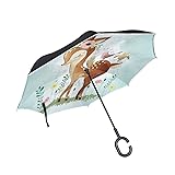 hengpai Cute Deer Reverse Inverted Inside Out