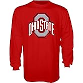 Blue 84 Men's Ohio State Buckeyes Long Sleeve T Shirt Team Color Icon, Ohio State Buckeyes Red, XX-Large