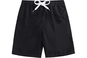 SIX ISLANDS Boys Swim Trunks - Quick-Dry, Comfortable, Ages 5/6 to 18/20 - Fun Patterns, Durable Design Boys Bathing Suit