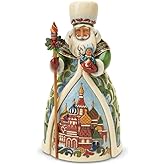 Enesco Jim Shore Heartwood Creek Christmas Around The World Russian Santa Figurine, 7 Inch, Multicolor