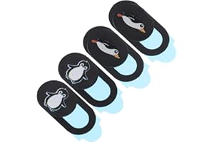 UKCOCO 4pcs Webcam Cover Slider for Privacy Ultra Thin Camera Cover for Laptops Tablets Smartphones Easy to