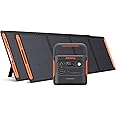Jackery Solar Generator 2000 v2 with 2x200W Solar Panels, 2042Wh/2200W LiFePo4 Portable Power Station, 20ms UPS Home Backup, USB-C PD 100W Fast Charging for Power Outages, Emergencies, Camping & RVing