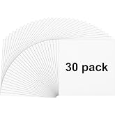 Tujoe 30 Sheets Kiln Shelf Paper, 5 x 5 Inches | Kiln Shelf Liner for Glass Fusing, Smooth Surface, Prevents Sticking to Shelves, Square Sheets for DIY Crafts