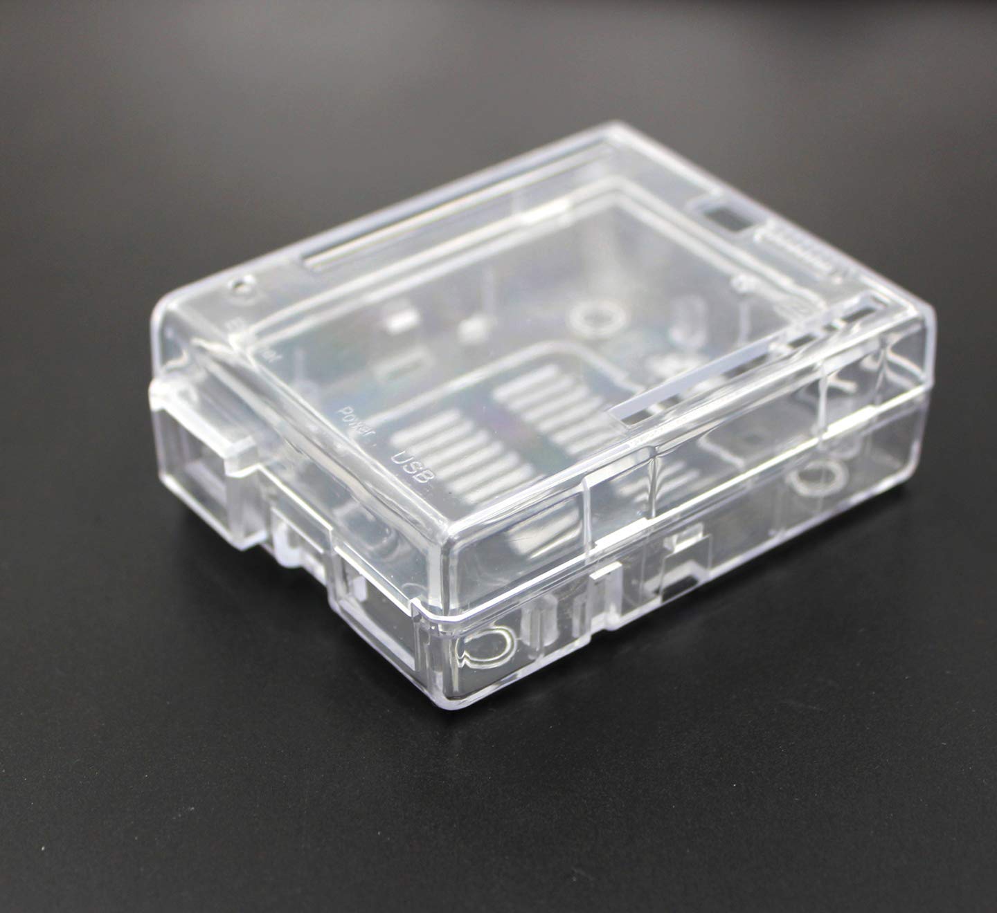 sb components Premium Arduino Yun Rev 2 Clear Case, Protective Case for Arduino Yun Rev 2 | Arduino Yun 2 Case Enclosure (Pack of 1)