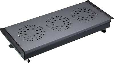 MasterClass Professional Extra Large Three Light Food Warmer Display Boxed