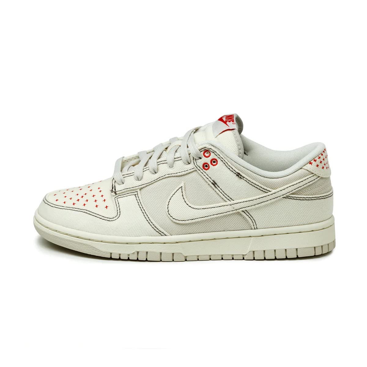 Nike Men's Dunk Low Retro Basketball Shoes, Light Orewood Brown Light Ivory, 42 EU Image