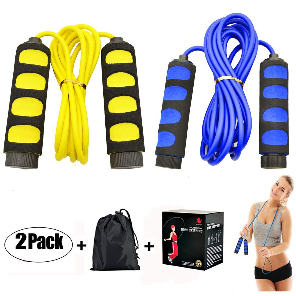 Ponydash Jump Rope, Jump Ropes for Kids, 2 Pack Kids Jump Rope