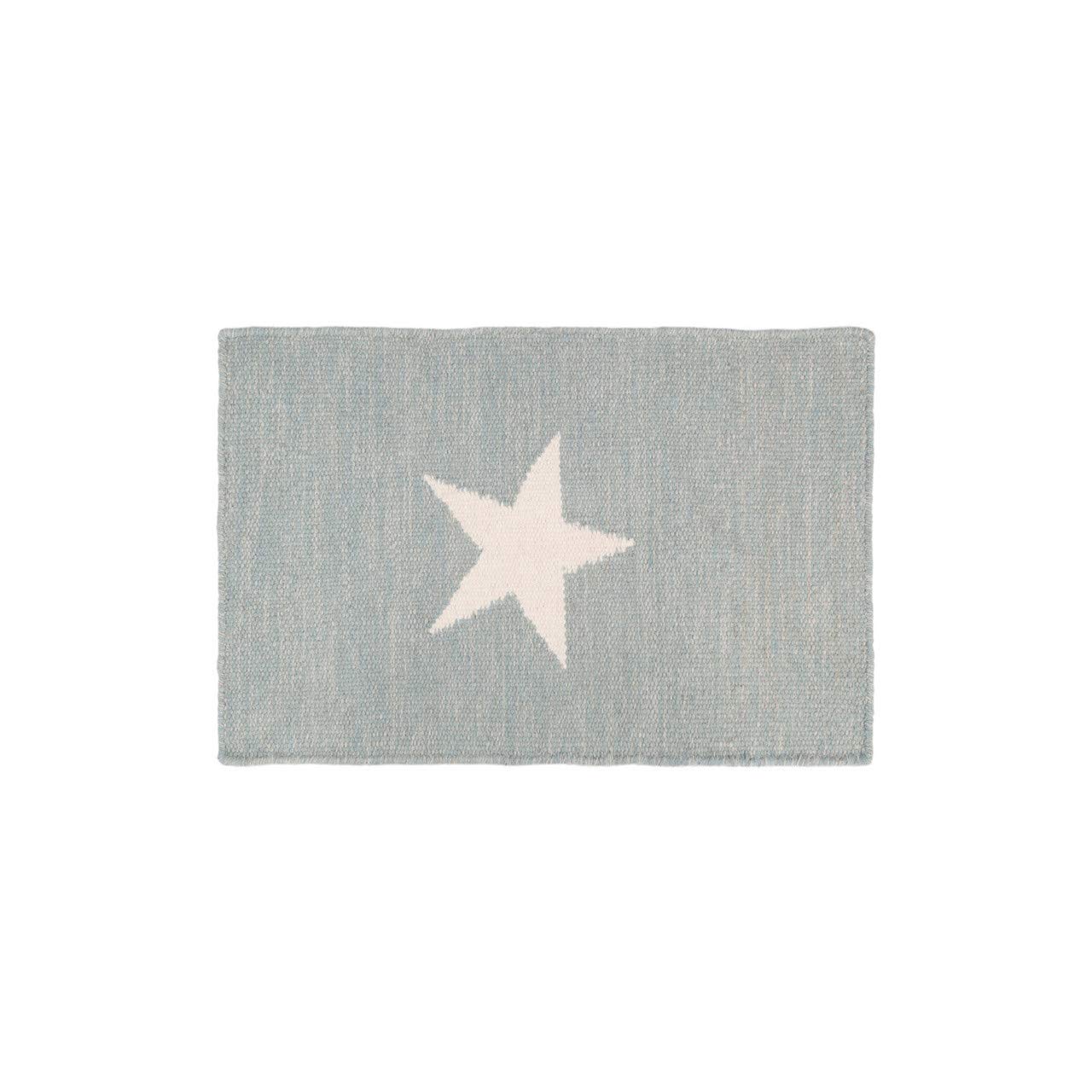 Premier Housewares Star Rug, Cotton Blend - Grey