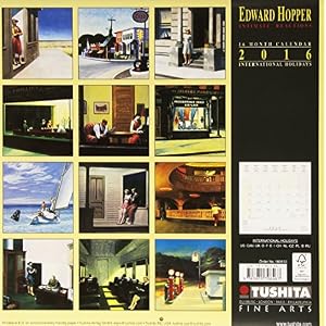 Edward Hopper - 2016 Calendar 12 x 12in