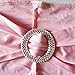 Gold Fortune 50PCS Adjustable Wedding Chair Sashes with Buckle Slider - Stretch Spandex Elastic Bands for Reception, Bridal Shower Decor - Light Pink Chair Bows (50 Count)