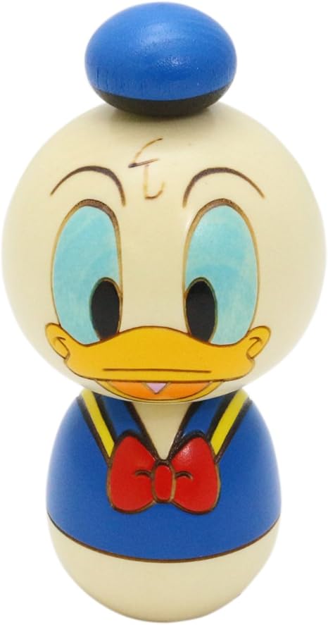 Amazon Co Jp 卯三郎こけし Disney公式ライセンス商品 ディズニー ドナルドダック こけし ホーム キッチン