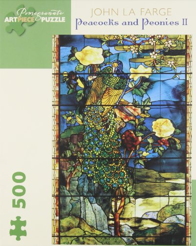 Peacocks & Peonies: 500 Piece (Pomegranate Artpiece Puzzle)