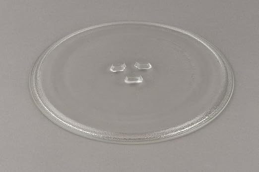 Plato Cristal Giratorio para Microondas Fi.=245mm: Amazon.es ...