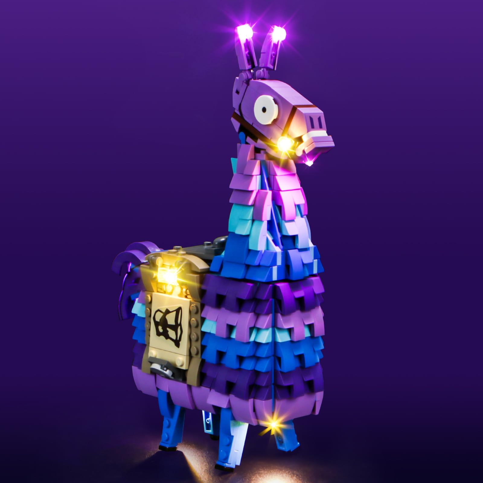 LocoLee Light Set Compatible with Lego Supply Llama Decoration Lighting Kit Compatible with Lego 77071 Building Blocks Model,Only Lights Set,No Model — image 1