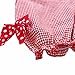 FEESHOW Infant Baby Girls Christmas Santa Claus Outfit Costumes Romper Jumpsuit Red 0-3 Months