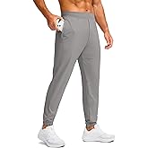 Soothfeel Men's Joggers with Zipper Pockets Golf Joggers Lightweight Sweatpants Athletic Workout Pants for Men Track