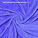 Catalonia Wearable Fleece Blanket with Sleeves and Foot Pockets for Adult Women Men, Micro Plush Comfy Wrap Sleeved Throw Blanket Robe Large, Blue