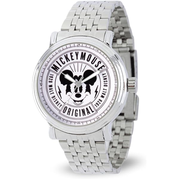 Disney Adult Stainless Steel Fortaleza Analog Quartz Watch  display picture 2