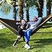 SONGMICS Ultra-Lightweight Portable Hammock Hold up to 660LB Single Double Parachute Nylon Camping Hammock Swing Bed 118