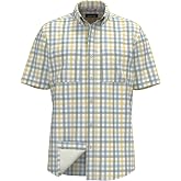 Orvis River Guide Short Sleeve Shirt for Men - Lightweight, Plaid, Button-Down Shirt