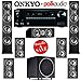 Polk Audio TSi 500 7.1 Home Theater Speaker System with Onkyo TX-NR757 7.2-Ch Network AV Receiver