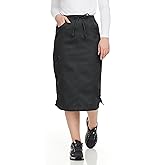 MediChic Women's Stretch Scrub Skirt - 5-Pocket, Comfortable & Durable Workwear Skirt for Healthcare, Medical Nursing