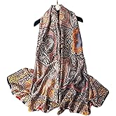 YMXHHB Fashion Scarves Scarf Silk Feeling Scarves Long Lightweight Sunscreen Shawls for Women