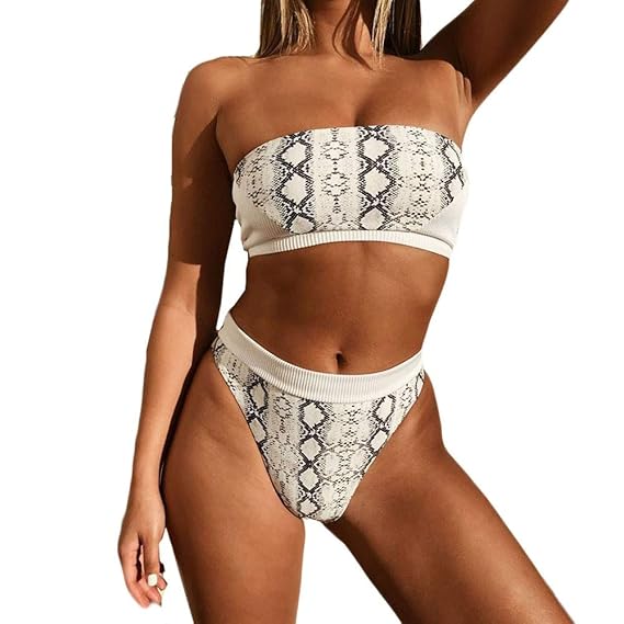 Snakeskin bathing suit amazon Clearance